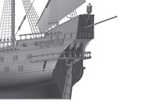 Spanish Galleon Rear